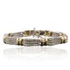 Image 3 : 14KT Yellow Gold 2.76ctw Diamond Bracelet