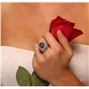Image 5 : 14KT Rose Gold 8.53ct Tanzanite and Diamond Ring