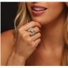 Image 5 : 18KT Yellow Gold 8.81ctw Diamond Ring