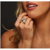 Image 6 : 18KT Yellow Gold 8.81ctw Diamond Ring