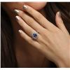 Image 6 : 14KT White Gold 1.91ct Tanzanite and Diamond Ring