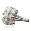 Image 4 : 14KT White Gold 5.08ctw Diamond Ring