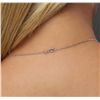 Image 6 : 14KT Two-Tone Gold 4.80ctw Diamond Pendant With Chain