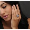 Image 4 : 14KT White Gold 3.09ctw Tanzanite and Diamond Ring
