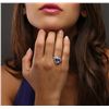 Image 5 : 14KT White Gold 3.76ct Tanzanite and Diamond Ring