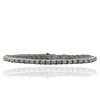 Image 3 : 14KT White Gold 4.45ctw Diamond Tennis  Bracelet