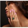 Image 5 : 14KT Yellow Gold 2.60ct Emerald and Diamond Ring