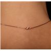 Image 5 : 14KT Rose Gold 1.37ct Ruby and Diamond Pendant With Chain