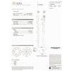 Image 7 : 14KT White Gold GIA Certified 0.88ctw Diamond Ring