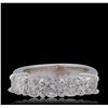 Image 3 : 14KT White Gold 2.02ctw Diamond Ring
