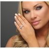 Image 5 : 14KT White Gold 2.02ctw Diamond Ring