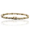 Image 4 : 10KT Yellow Gold 0.42ctw Diamond Bracelet