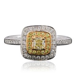 14KT Two-Tone Gold 0.71ctw Diamond Ring