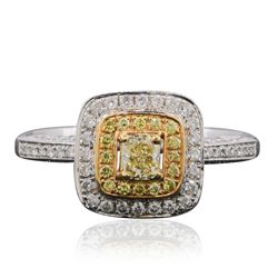 14KT Two-Tone Gold 0.71ctw Diamond Ring