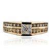 Image 3 : 14KT Yellow Gold 1.00ctw Diamond Ring