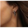 Image 5 : 14KT White Gold 0.70ctw Diamond Earrings