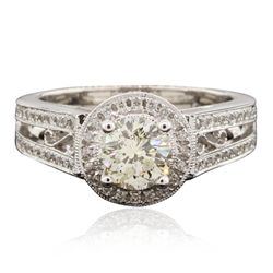 14KT White Gold 1.43ctw Diamond Ring