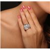 Image 5 : 18KT White Gold 4.65ctw Diamond Ring