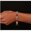 Image 5 : 14KT Yellow Gold 30.97ctw Ruby and Diamond Bracelet