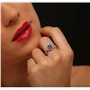 Image 5 : 14KT Two-Tone Gold 1.18ctw Brilliant Cut Diamond Ring
