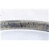 Image 3 : 1980 Zuni Silver Overlay Stone Bracelet - Banteah