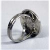 Image 3 : Navajo Sterling Silver Man in the Maze Ring Sz 7.5
