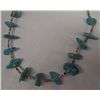Image 2 : Navajo Turquoise Nugget Heishi Necklace
