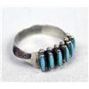 Image 2 : Zuni Sterling Petit Point Ring by Janice Paloma