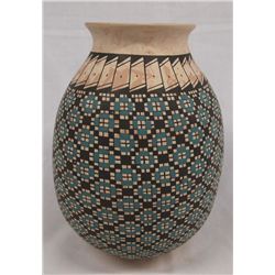 Mata Ortiz Polychrome Olla by Paola Gaona