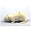 Image 1 : Carved Ivory Rodent, Turquoise Eyes