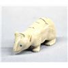 Image 2 : Carved Ivory Rodent, Turquoise Eyes