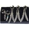 Image 1 : 5 Navajo Sterling Ear Cuffs