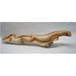 Balinese Hand Carved Chinaberry Wood Lizard