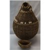 Image 2 : Lidded African Water Jar with Coconut Shell Cup