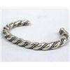 Image 2 : Heavy Navajo Twisted Silver Guard Bracelet