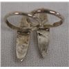 Image 2 : 2 Vintage Zuni Sterling Turquoise Rings, Size 4