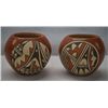 Image 1 : 2 Jemez Pottery Jars by Dolores Toya