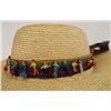 Image 2 : Guatemalan Worry Doll Hat Band on Straw Hat