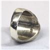 Image 3 : Zuni Sterling Inlay Ring, Size 12.5 by Terraza