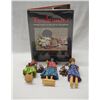 Image 1 : 4 Tarahumara Dolls with Tarahumara Book - Fontana