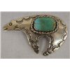 Image 1 : Vintage Navajo Silver Pin by Silversmith Cleveland