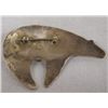 Image 2 : Vintage Navajo Silver Pin by Silversmith Cleveland