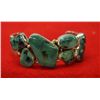 Image 1 : Navajo Silver Cuff Bracelet Signed by Milton Lee