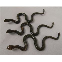 Miniatures Ceramic Rattlesnakes