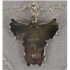 Image 3 : Zuni Sterling Turquoise Angel Pendant Necklace