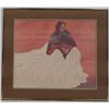 Image 1 : Signed Native American Elder Woman Print