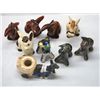 Image 1 : Small Herd of Donkey Figurines