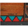 Image 2 : 1999 Fabulous Woodburned Picture by Thomas Benally