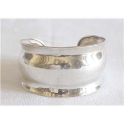 Mexican Taxco Sterling Silver Cuff Bracelet