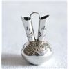 Image 2 : Navajo Miniature Sterling Wedding Vase by Whitman